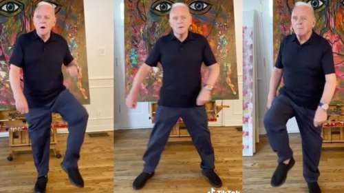 &quot;Θεούλης&quot; Αντονι Χόπκινς: Χορεύει Drake και προκαλεί Σταλόνε και Σβαρτσενέγκερ [βίντεο]