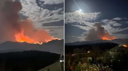 Μεγάλη φωτιά στη Ροδόπη καίει εδώ και 14 μέρες - Πέρασαν στη Βουλγαρία οι φλόγες [βίντεο]