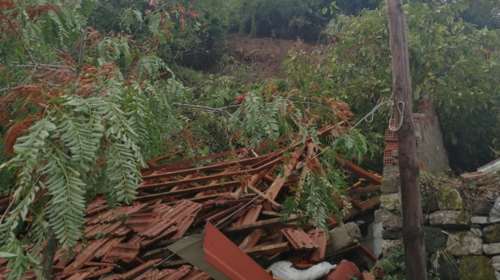 Κακοκαιρία &quot;Ιανός&quot;: Tο σπίτι που έχασε την ζωή του ο 62χρονος στην Καστανιά Καρδίτσας [εικόνες, βίντεο]