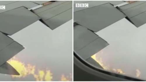 Τρόμος στον αέρα: Κινητήρας αεροσκάφους έπιασε φωτιά εν πτήσει από Εδιμβούργο προς Νέα Υόρκη [βίντεο]