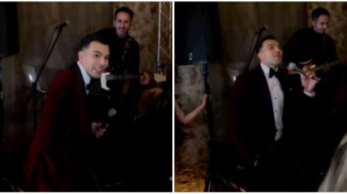 Κώστας Σλούκας: Τραγούδησε στον γάμο του το &quot;Μήπως είμαι τρελός, μήπως τα έχω χαμένα&quot; [βίντεο]