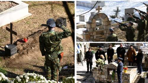 Ο ήρωας σμηναγός - κυβερνήτης του μοιραίου Phantom, Στάθης Τσιτλακίδης, στην αγκαλιά της πατρίδας του