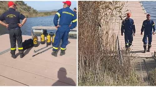 Κοζάνη: Νεκρός ο ψαράς που χάθηκε μέσα στην ομίχλη στη Λίμνη Χειμαδίτιδα [εικόνες]