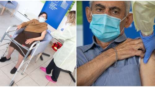 Κύπρος: Άρχισαν οι εμβολιασμοί με δύο ηλικιωμένους - &quot;Για να έρθουν τα εγγόνια μου να με δουν&quot;