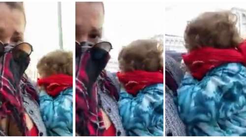 Κλέλια Ρένεση: Αγκαλιά με την κόρη της στη συγκέντρωση για την τραγωδία στα Τέμπη – &quot;Μας έχουν πνίξει τα χημικά&quot; [βίντεο]