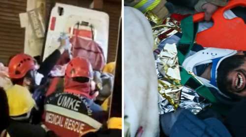 Θαύματα ζωής στην Τουρκία: Βγήκαν ζωντανοί πέντε ημέρες μετά τον σεισμό - Στους 24.150 οι νεκροί [βίντεο]