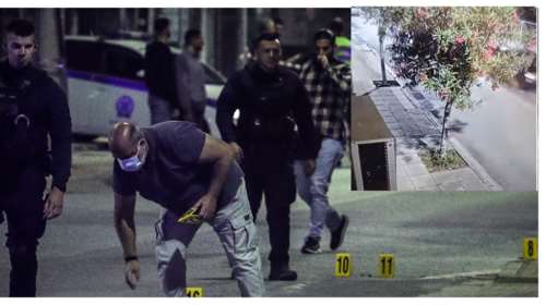 Άνω Λιόσια: Βίντεο ντοκουμέντο από την ενέδρα -  Η στιγμή που γαζώνουν τη θωρακισμένη Mercedes του &quot;Μπόντι Μπίλντερ&quot;