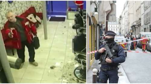 Παρίσι: Βίντεο ντοκουμέντο του 69χρονου που εκτέλεσε τρεις Κούρδους - Μπαίνει σε κουρείο με το όπλο