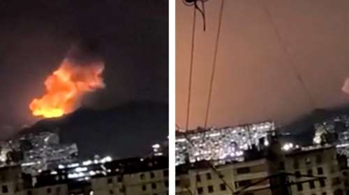 Ισχυρές εκρήξεις στην πρωτεύουσα της Βενεζουέλας - Αναφορές για υπερπτήσεις αεροσκαφών και διακοπές ρεύματος