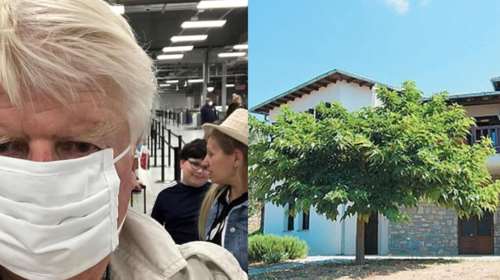 Για διακοπές στο Πήλιο μέσω Βουλγαρίας ο πατέρας του Μπόρις Τζόνσον παρά την απαγόρευση  [εικόνες-βίντεο]