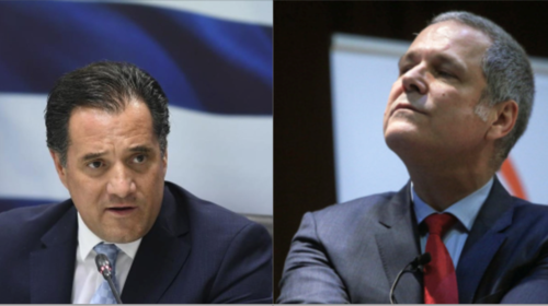 Εξαλλος ο Αδωνις Γεωργιάδης με τον Τζήμερο- &quot;Δεν έχω κανένα βιβλιοπωλείο, μου τα έκαψαν&quot;…