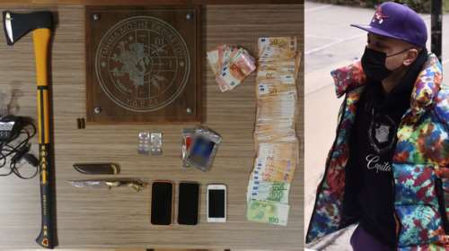 Στον Εισαγγελέα ο τράπερ Light: Αυτά είναι τα ναρκωτικά, τα λεφτά και το τσεκούρι - Ασκήθηκε ποινική δίωξη