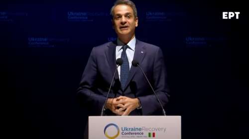 Κυριάκος Μητσοτάκης: Η Ελλάδα έχει δεσμευτεί να στηρίξει την Ουκρανία [βίντεο]