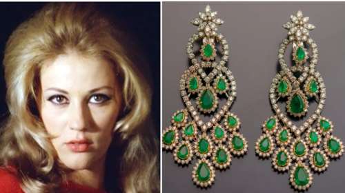 Ζωή Λάσκαρη: Αυτά είναι τα πανέμορφα σμαραγδένια σκουλαρίκια της που βγαίνουν σε δημοπρασία  [εικόνες]