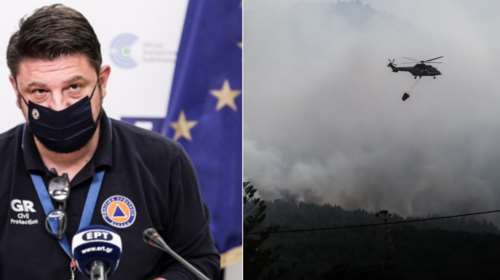 Φωτιά στην Κορινθία - Χαρδαλιάς: Έχουν καεί πάνω από 40.000 στρέμματα - Καλύτερη η εικόνα στα μέτωπα