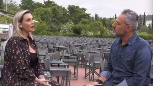 Ελεωνόρα Ζουγανέλη: Το... φλερτ από τον Νίκο Συρίγο την ώρα της συνέντευξης - Τι τη ρώτησε για τον πρώην της, Σπύρο Δημητρίου [Βίντεο]