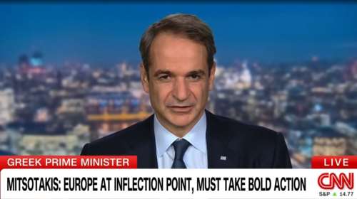 Μητσοτάκης στο CNN: &quot;Έπρεπε να έχουμε δει τα σημάδια πριν τις εκλογές των ΗΠΑ- Να δαπανήσουμε περισσότερα για την άμυνά μας&quot;