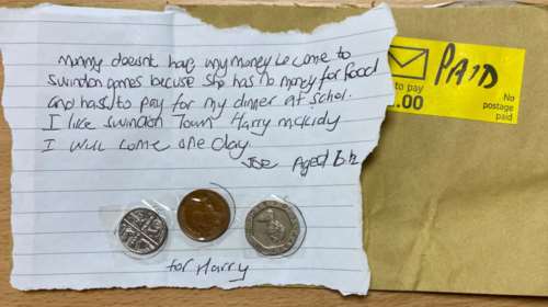 Αγγλία: Συγκινεί 6χρονος που χάρισε 26 πέννες στον αγαπημένο του παίκτη - &quot;Η μαμά δεν έχει λεφτά για φαγητό&quot;