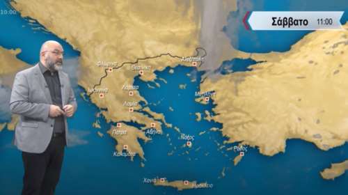 Σάκης Αρναούτογλου: Συννεφιά και τοπικές μπόρες την Τετάρτη - Πώς θα είναι ο καιρός την 25η Μαρτίου [βίντεο]