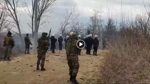 Έβρος: Η στιγμή που οι Ειδικές Δυνάμεις ρίχνουν προειδοποιητικά πυρά στα σύνορα (video)