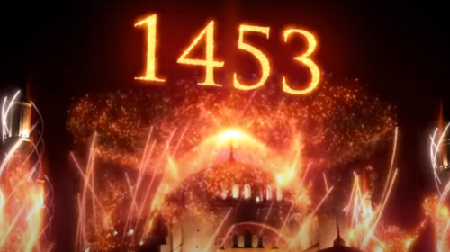 Όλη η τρισδιάστατη &quot;κιτς φιέστα&quot; που έστησε ο Ερντογάν για την επέτειο της Άλωσης της Κωνσταντινούπολης [βίντεο]