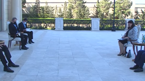 Εχθρικός ο Αζέρος Πρόεδρος με τον Έλληνα πρέσβη:  &quot;Υποστηρίζουμε ανεπιφύλακτα τους Τούρκους αδελφούς&quot;