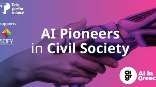 H Teleperformance Greece και η SciFY ενισχύουν το έργο της Κοινωνίας των Πολιτών, εκπαιδεύοντας ΜΚΟ στην Τεχνητή Νοημοσύνη