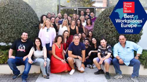 Η Netsteps στην κορυφή της Ευρώπης: #3 Best Workplace in Europe