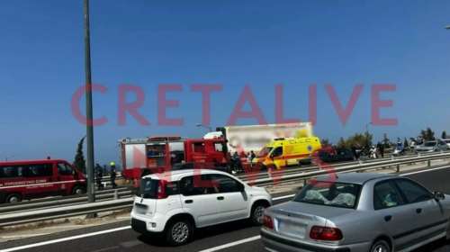 Τραγικό τροχαίο στην Κρήτη: Μοτοσικλετιστής έχασε τη ζωή του μετά από σύγκρουση με φορτηγό και αγροτικό όχημα