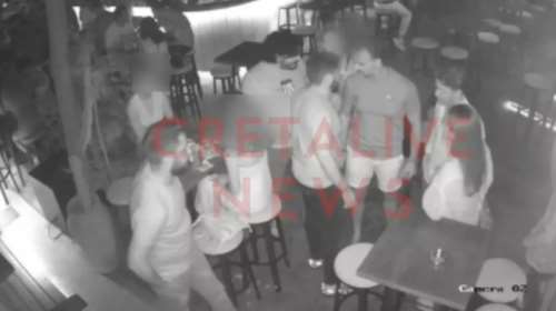 Βίντεο ντοκουμέντο: Έτσι ξεκίνησε ο καβγάς που κατέληξε σε άγριο ξυλοδαρμό του 49χρονου Ελληνοκαναδού στην Κρήτη