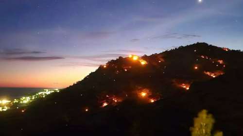 Χωρίς ενεργό μέτωπο η φωτιά στο Λασίθι: Ισχυρές πυροσβεστικές δυνάμεις σε επιφυλακή όλο το βράδυ- Στάχτη 2.000 στρέμματα