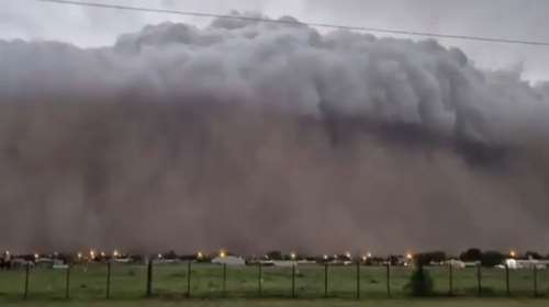 Τρομακτικές εικόνες στην Αργεντινή: Ένα &quot;τείχος&quot; από μαύρα σύννεφα σκέπασε το Μπουένος Άιρες [βίντεο]