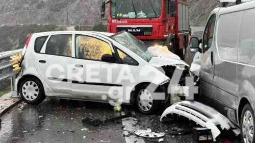 Κρήτη: Κορυφώνεται η αγωνία για το 21 μηνών αγοράκι που χαροπαλεύει - Μετά το τροχαίο που σκοτώθηκε η γιαγιά του