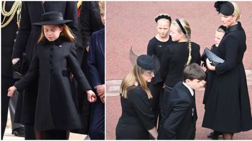 Το βαρύ πένθος της πριγκίπισσας Σάρλοτ: Γιατί ντύθηκε πολύ πιο πένθιμα από τα άλλα δισέγγονα της βασίλισσας