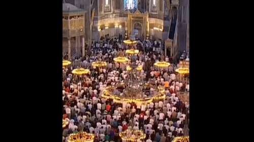 Τουρκία: Χωρίς τον Ερντογάν η επιμνημόσυνη δέηση στην Αγία Σοφία, για τον θάνατο του Χανίγια [βίντεο]