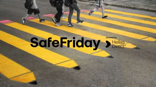 #safefriday 2023: Και φέτος η Hellas Direct βγαίνει στους δρόμους και φτιάχνει σχολικές διαβάσεις