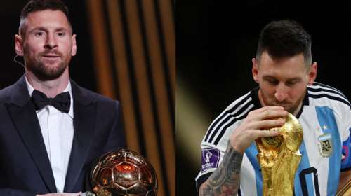 Χρυσή Μπάλα 2023: Για 8η φορά στα χέρια του κορυφαίου Λιονέλ Μέσι - Το Μουντιάλ στο Κατάρ του χάρισε ξανά την κορυφή