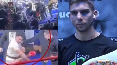 Τσουκαλάς για το... ροντέο σε αγώνα kick box στη Σερβία: Είχα υποψιαστεί ότι υπάρχει ένα περίεργο κλίμα [βίντεο]