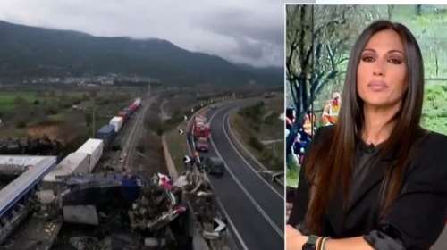 Ανθή Βούλγαρη: Λύγισε "στον αέρα" για την τραγωδία στα Τέμπη - "Τα λόγια είναι περιττά" [βίντεο]