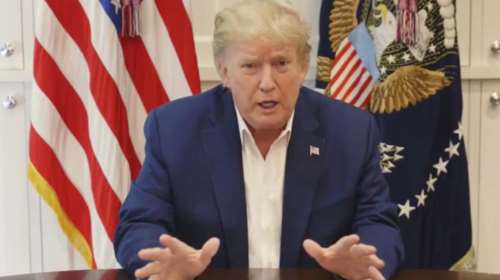 Καταπονημένος ο Τραμπ από το νοσοκομείο: &quot;Θα επιστρέψω σύντομα&quot; - &quot;Δεν είναι ακόμα εκτός κινδύνου&quot; είπε ο γιατρός του [Βίντεο]