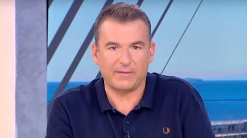 Ο Γιώργος Λιάγκας ανακοίνωσε on air την ανανέωση του συμβολαίου του με τον ΑΝΤ1: "Άργησα να υπογράψω γιατί…"