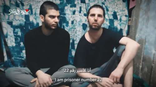 Η Χαμάς έδωσε στη δημοσιότητα βίντεο με δύο Ισραηλινούς ομήρους