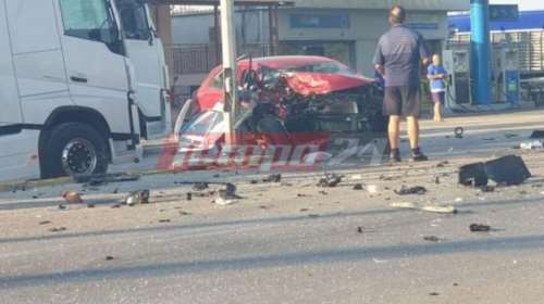 Σοβαρό τροχαίο στην Πατρών - Πύργου με έναν τραυματία - Ατελείωτη ουρά οχημάτων στην Εθνική οδό [εικόνες]