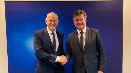 Στις Βρυξέλλες για τα Δυτικά Βαλκάνια ο Γιώργος Α. Παπανδρέου