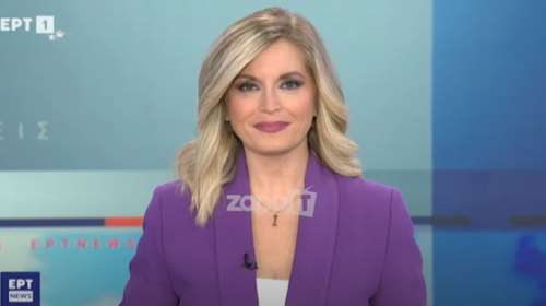 Νέα γκάφα στην ΕΡΤ: Παρουσιάστρια κοίταζε &quot;παγωμένη&quot; την κάμερα για 14 δευτερόλεπτα [βίντεο]