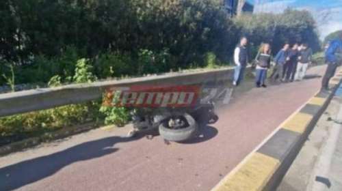Tραγωδία στην Πάτρα: Νεκρός 26χρονος οδηγός - Η μηχανή του εκσφενδονίστηκε στον ποδηλατόδρομο