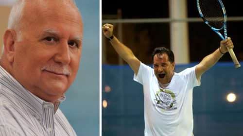 &quot;Πώς να παίξεις τένις με τέτοια μπάκα;&quot; - Η ατάκα Γιώργου Παπαδάκη για την κοιλιά του Άδωνη Γεωργιάδη [Βίντεο]