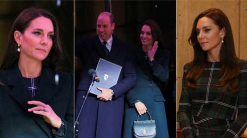 Η πριγκίπισσα φόρεσε tartan: Το power dressing της Κέιτ Μϊντλετον στη Βοστώνη - Με Burberry και Αlexander McQueen