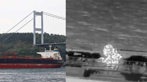 Στη... Μεσόγειο ο πόλεμος: H Ουκρανία χτύπησε πετρελαιοφόρο του ρωσικού "σκιώδους στόλου" νότια της Κρήτης