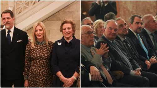 Εκδήλωση για τα 150 χρόνια της Αθηναϊκής Λέσχης: Παρόντες Καραμανλής, Σαμαράς, Ιερώνυμος και Ντε Γκρες [εικόνες]